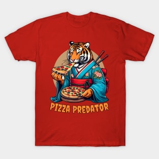 Pizza tiger for pizza lovers T-Shirt